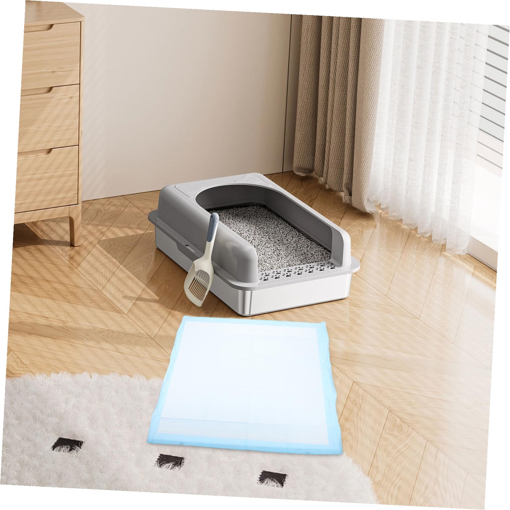 Superabsorbierende Welpen Trainingspads 60x60cm Größe L