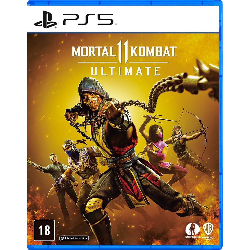 Mortal Kombat 11 Ultimate - PlayStation 5 : Amazon.com.br: Games e Consoles