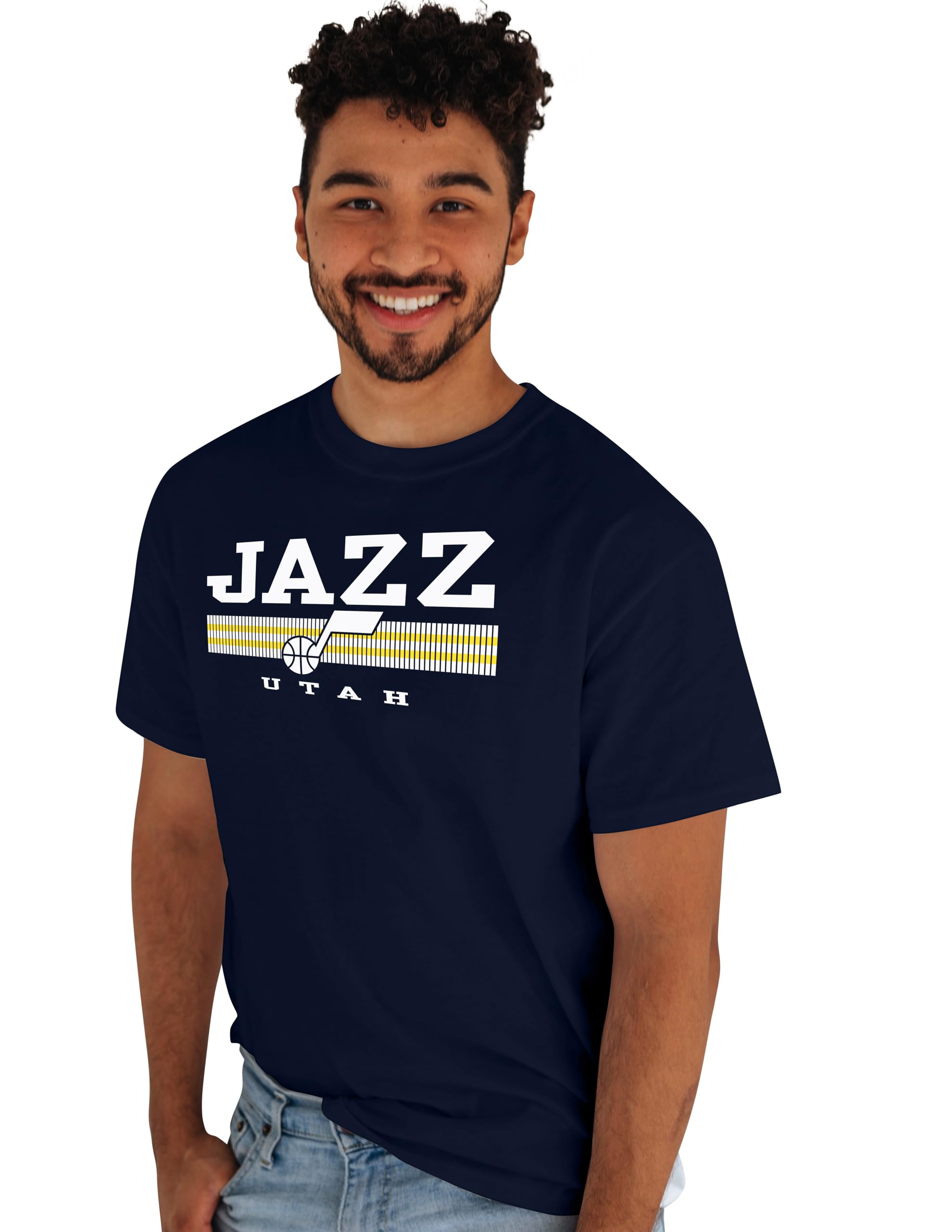 Blue 84 NBA Officially Licensed T-Shirt Basketball Team Color
