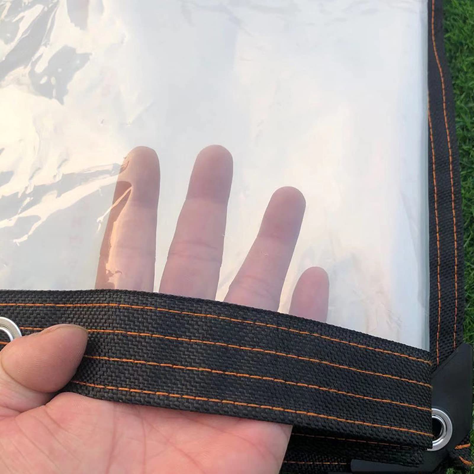 Láminas de plástico de Polietileno para jardín, Material de Bricolaje, Cubierta Impermeable Transparente, Lona, Escarcha e Insectos, protección de Aves para Plantas, de Grandes a pequeñas