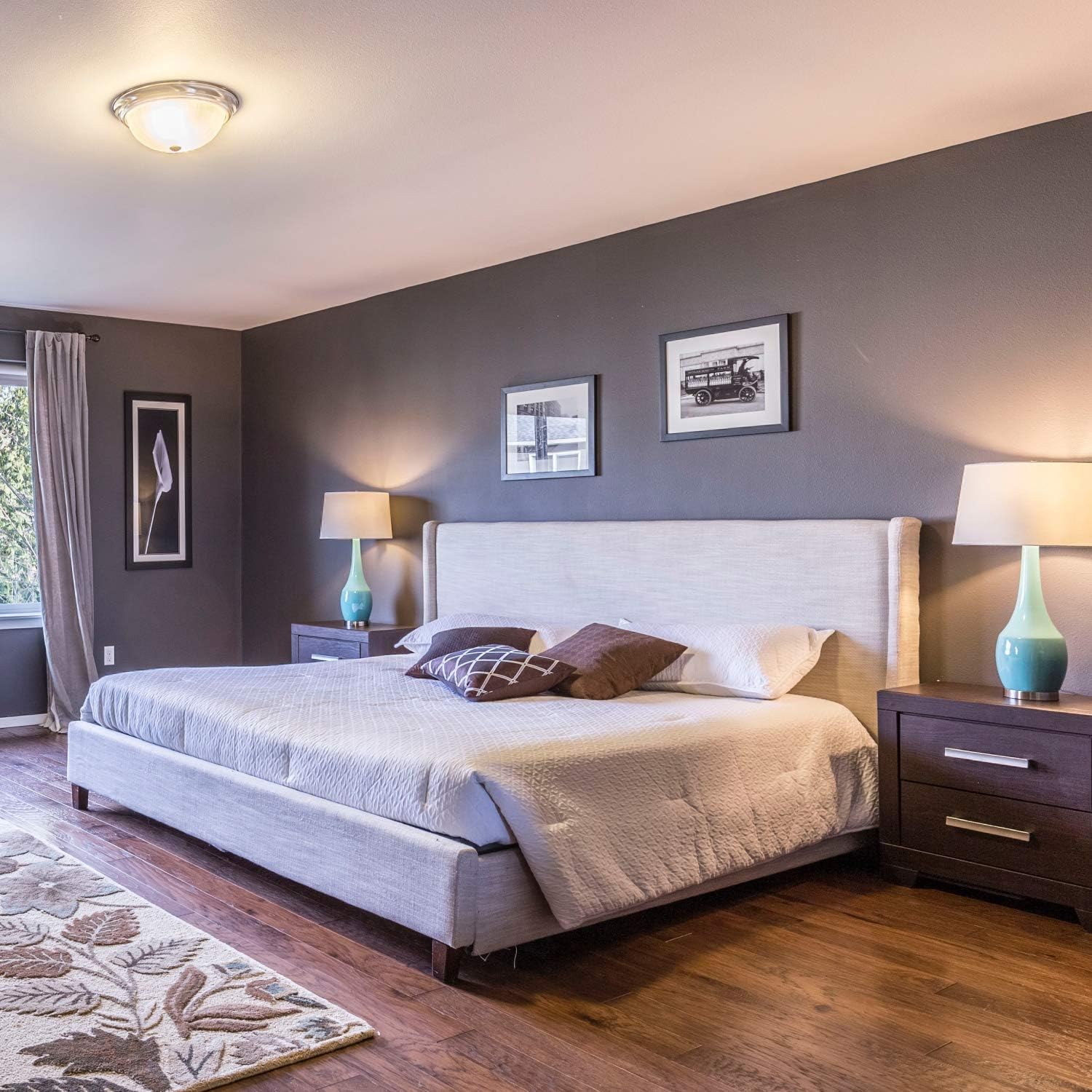 Amazon Basics A19 LED Light Bulbs 100W Equivalent Daylight White 5000K Energy Efficient 15W Non-Dimmable 10 000 Hour — view 7