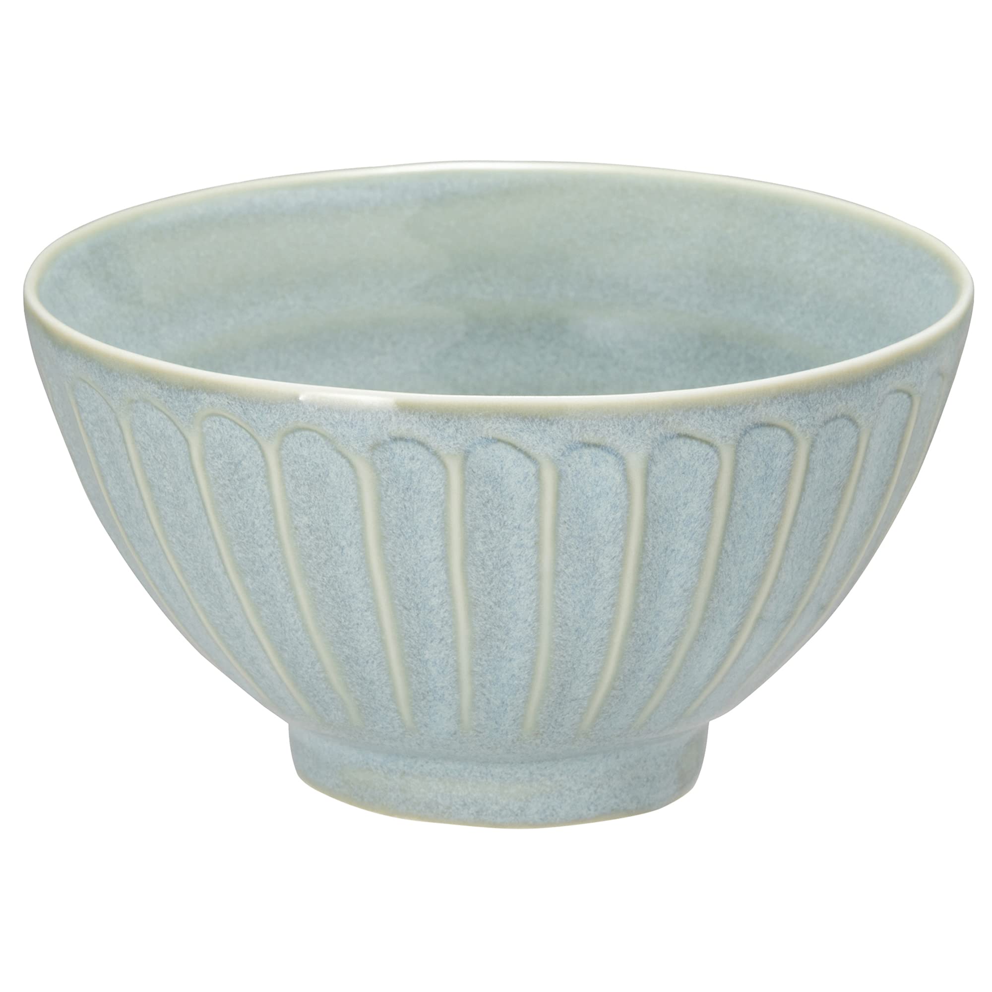 Mino Ware 133-61310 Rice Bowl, Approx. 4.7 inches (12 cm), Microwave, Dishwasher Safe, Sogi, Aqua, Made in Japan : Home & Kitchen