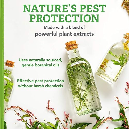 Miniatura 5 de Natural Care Collar repelente de pulgas y garrapatas para perros y cachorros, tratamiento de pulgas y garrapatas de 4 meses para perros, repele