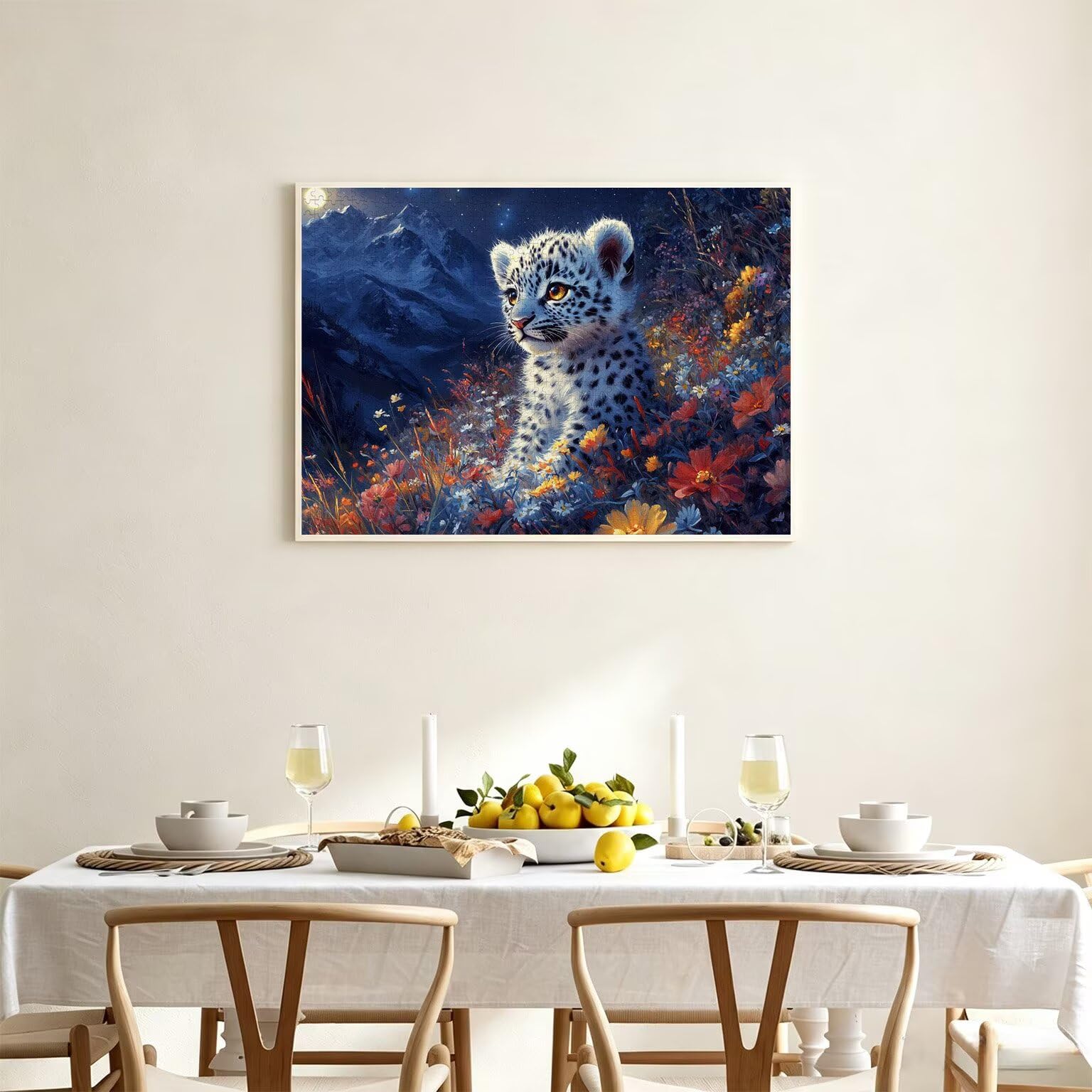 Puzzle 3000 Pezzi Leopardo Puzzle Legno Vista, n-5