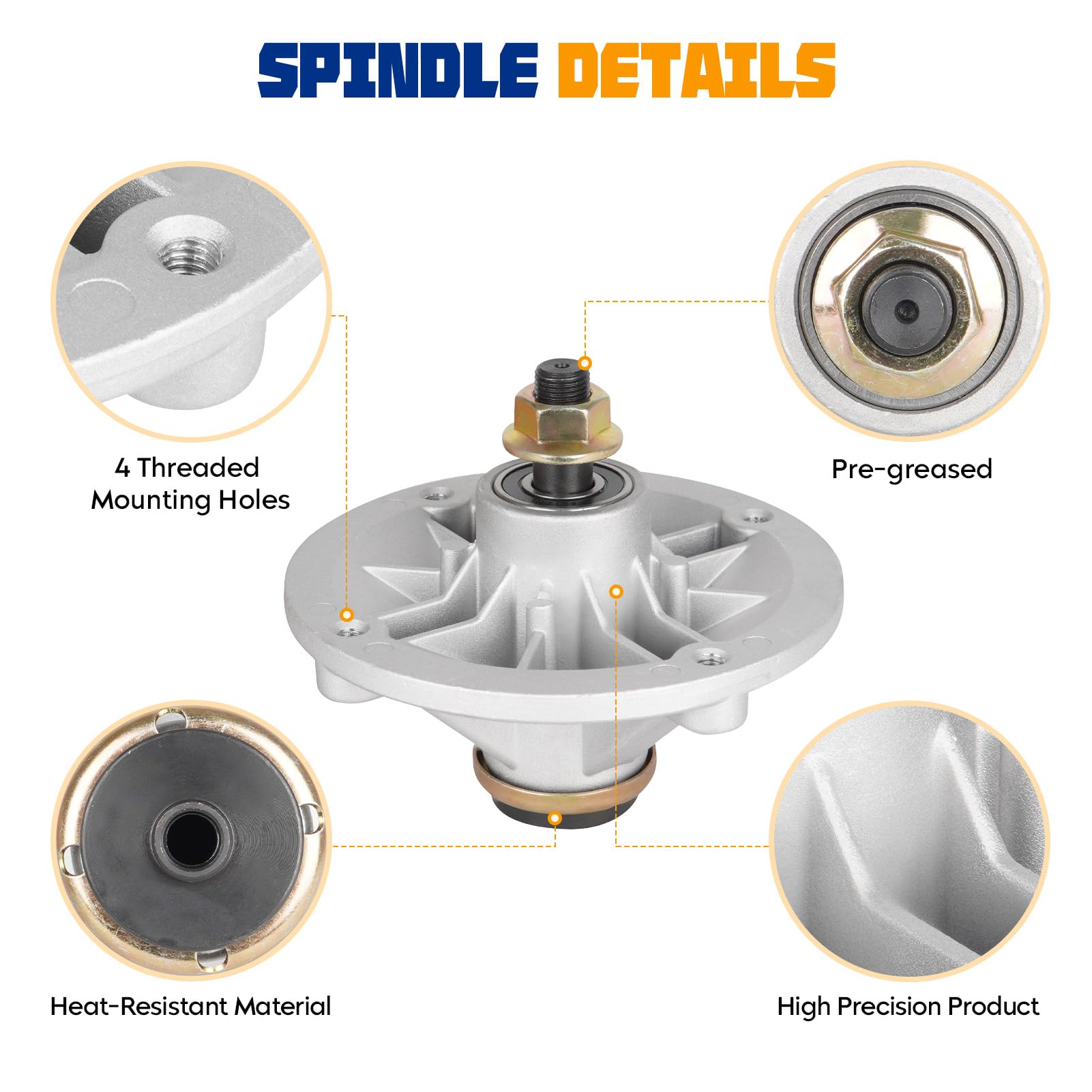 Amazon.com : 110-6866 117-1192 Spindle Assembly for Toro