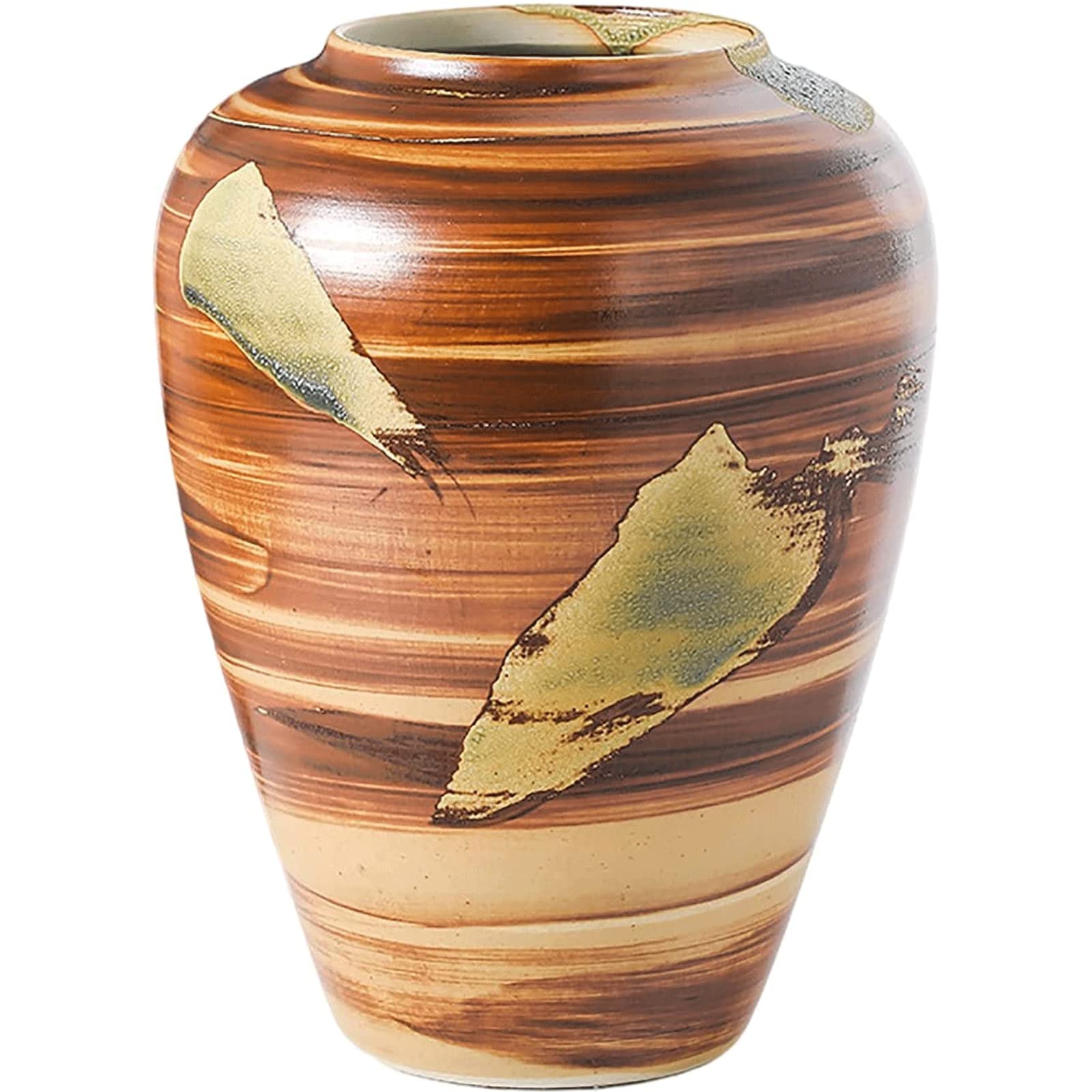 Ngdfgr A Fashion Elegant Design Vase Interior Nd Exterior Room Flower Rrangement Merican Small Fresh Ceramics Creative Ornaments Decoration (A),