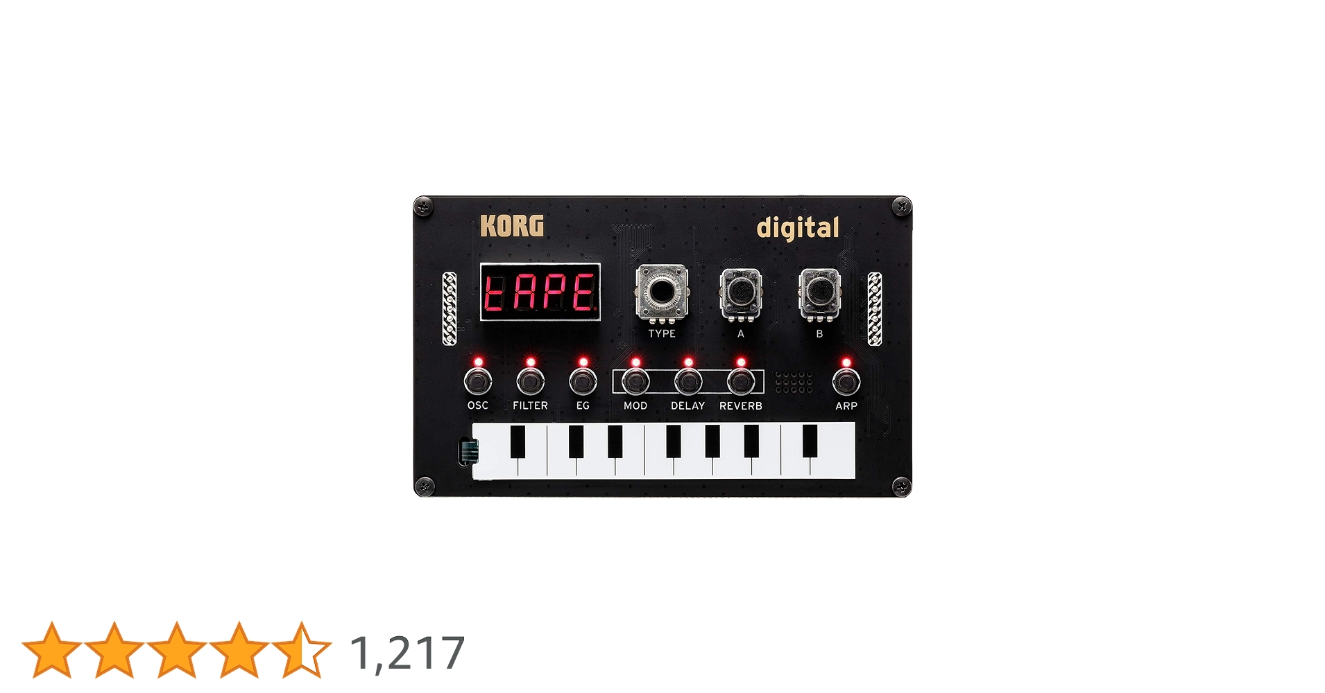 Amazon.co.jp: KORG(コルグ) Nu:Tekt NTS-1 digital kit はんだ付け