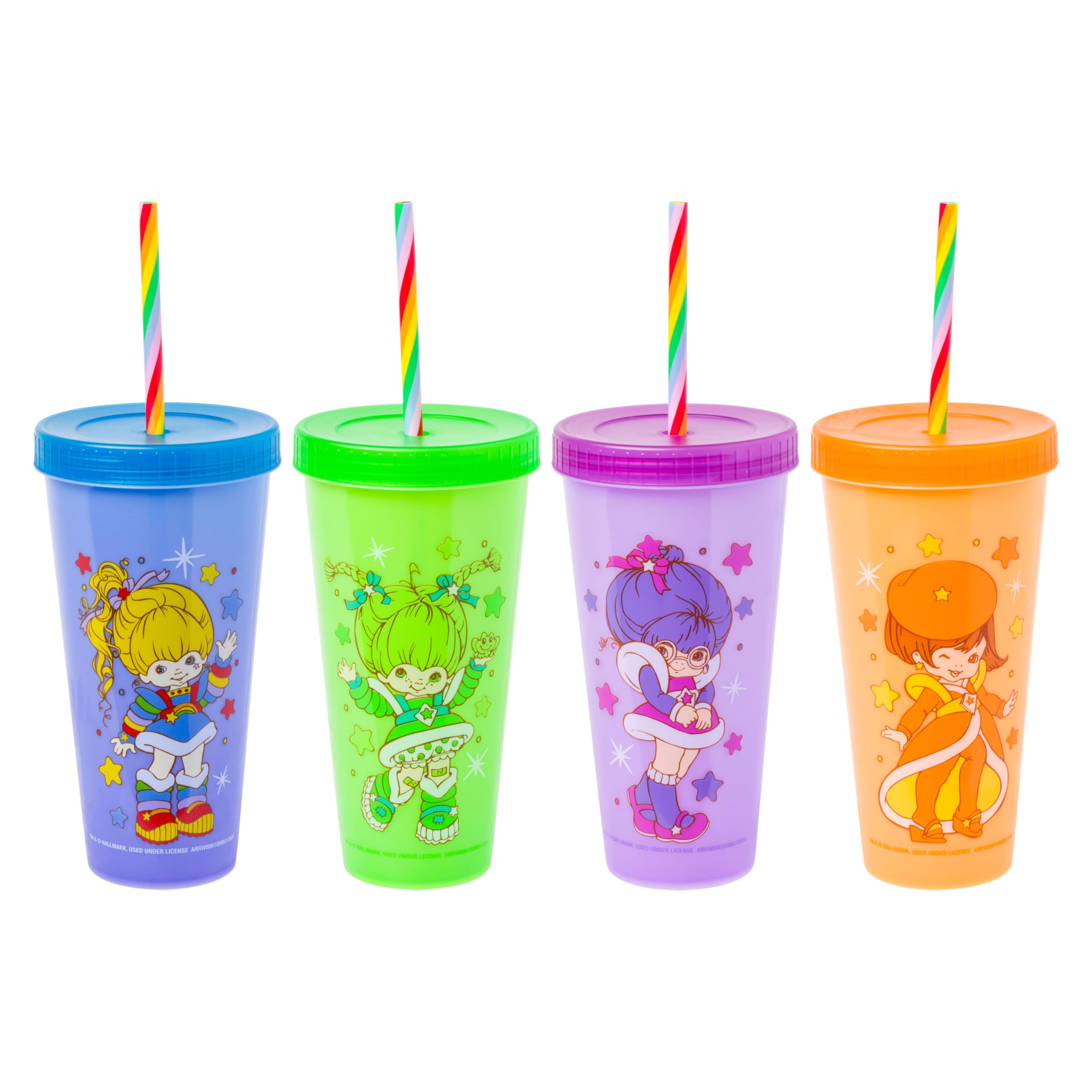 Amazon.com: Silver Buffalo Rainbow Brite 4 pack Color Change