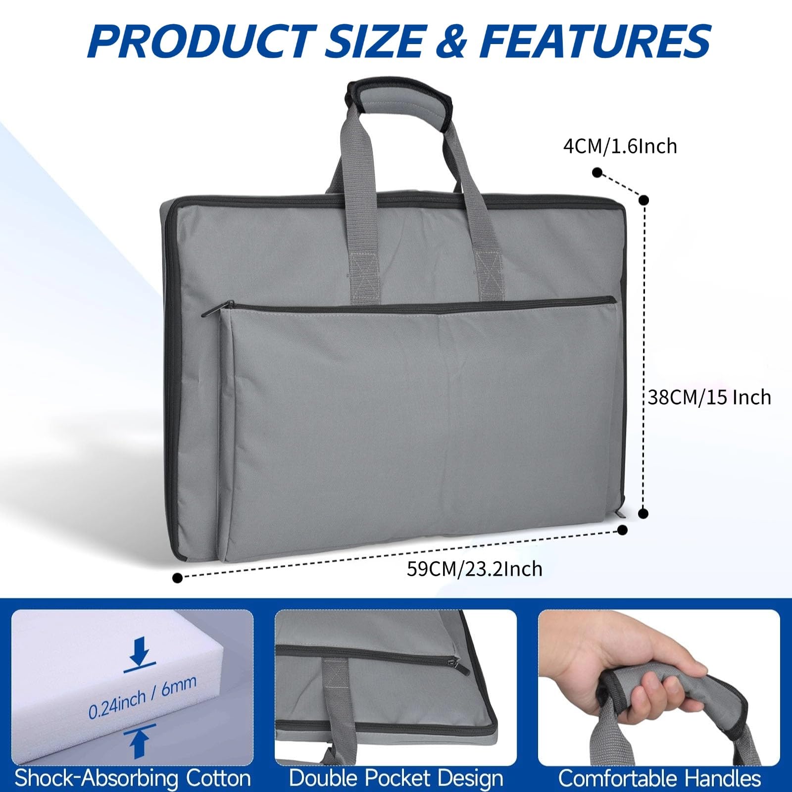Cuifati GEN 3 Carry Bag, Oxford Cloth Portable Travel Case for GEN 3 - Image 2