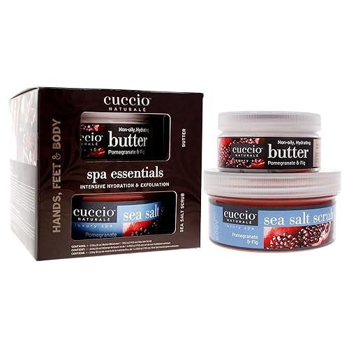 Cuccio Pomegranate Fig Spa Kit - Essential Oil Body Care