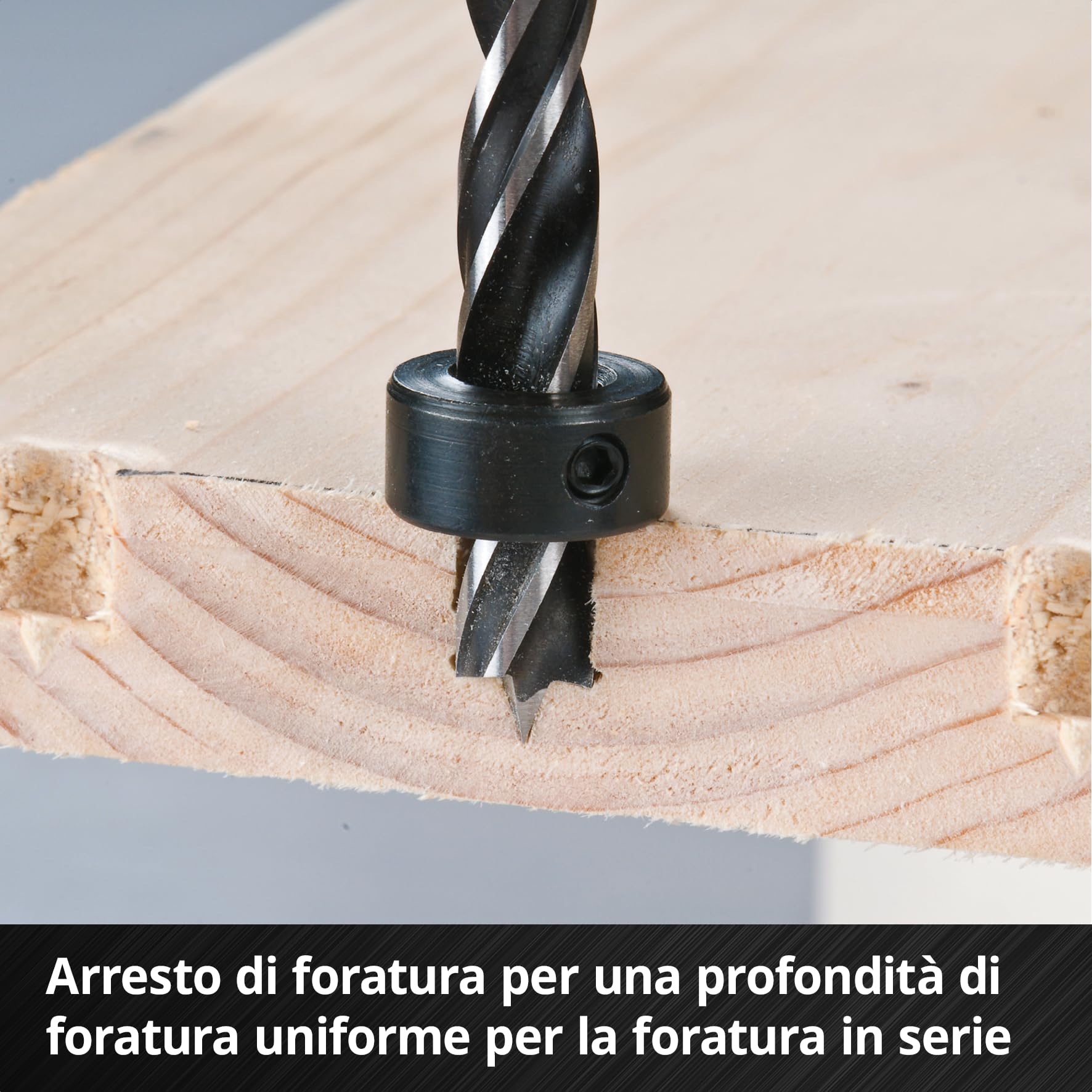 Set di punte e trapani originali Einhell XL-CASE da 95 pezzi resistenti agli urti (punte, punte da trapano, portapunte, chiave a bussola, svasatore, arresto del trapano, chiave a perno) | Inserti S2 25 e 50 mm | set punte | portainserti | bussole | svasat
