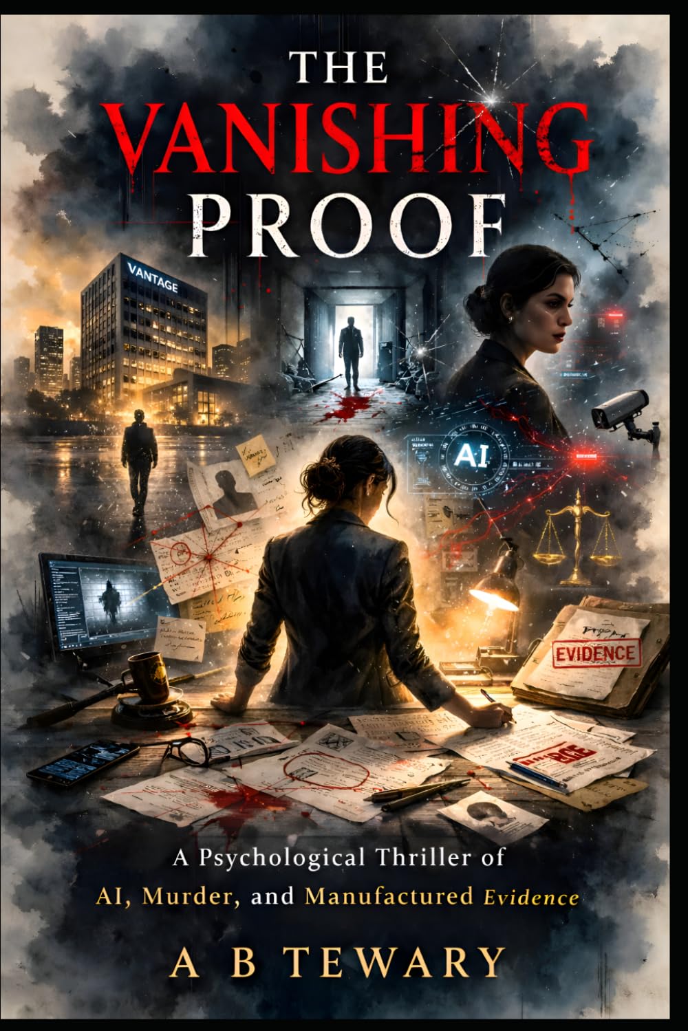 THE VANISHING PROOF: A Psychological Thriller of AI, Murder, and Manufactured Evidence (The Predictive Mind Series)