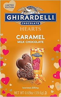 Chocolate, Milk Chocolate Caramel Hearts, 0.69 Ounce