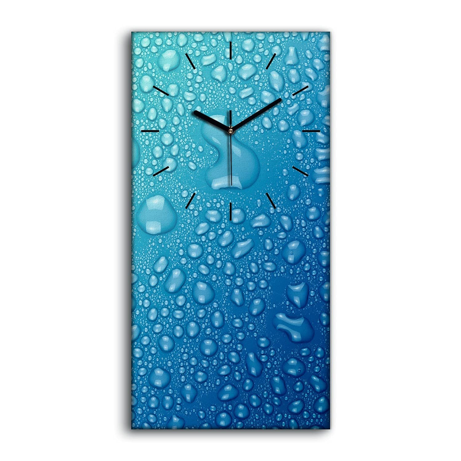 Horloge sur toile ne pas tic tac en silence pour chambre
