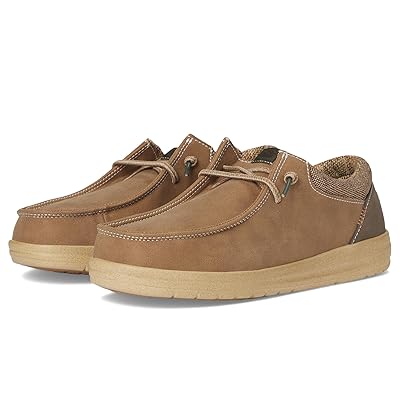 Hey Dude Kids Paul Classic (Little Kid/Big Kid) Boys Shoes Nut