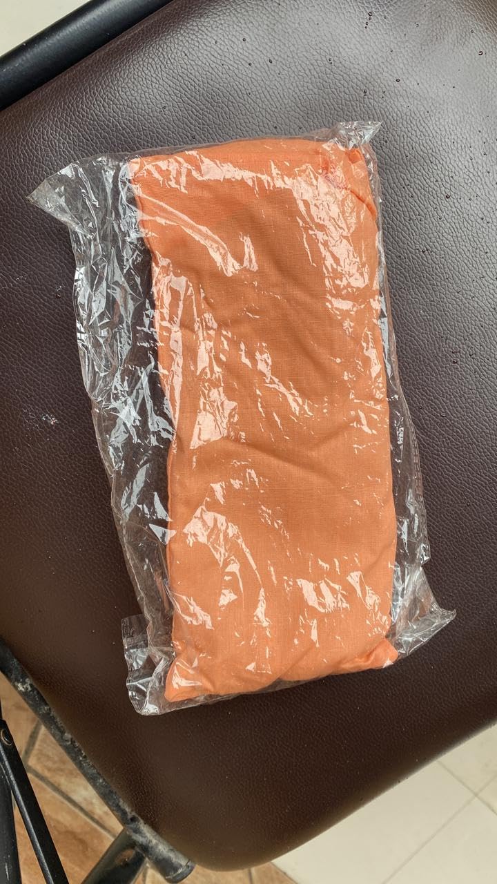 Eye Pillow - Organic Cotton Cover, Flaxseed Filling, Therapeutic Eye Mask for Relaxation, Meditation, Yoga, and Sleep Aid, with Washable Cover and Eco-Friendly Packaging