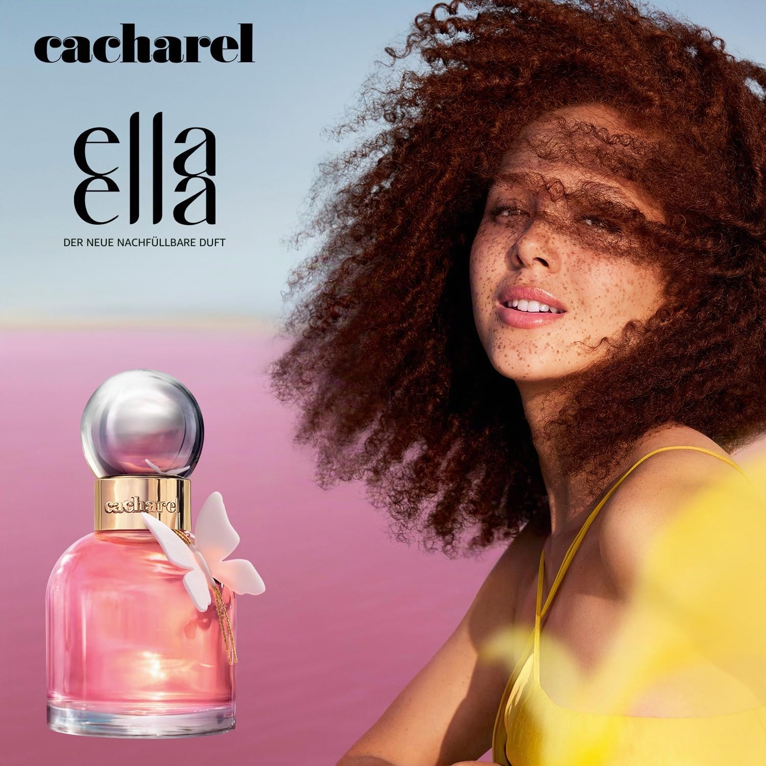 Cacharel Ella Ella Eau de Parfum für Damen, blumig-gourmandiger Duft, intensives und verführerisches Parfüm für Frauen