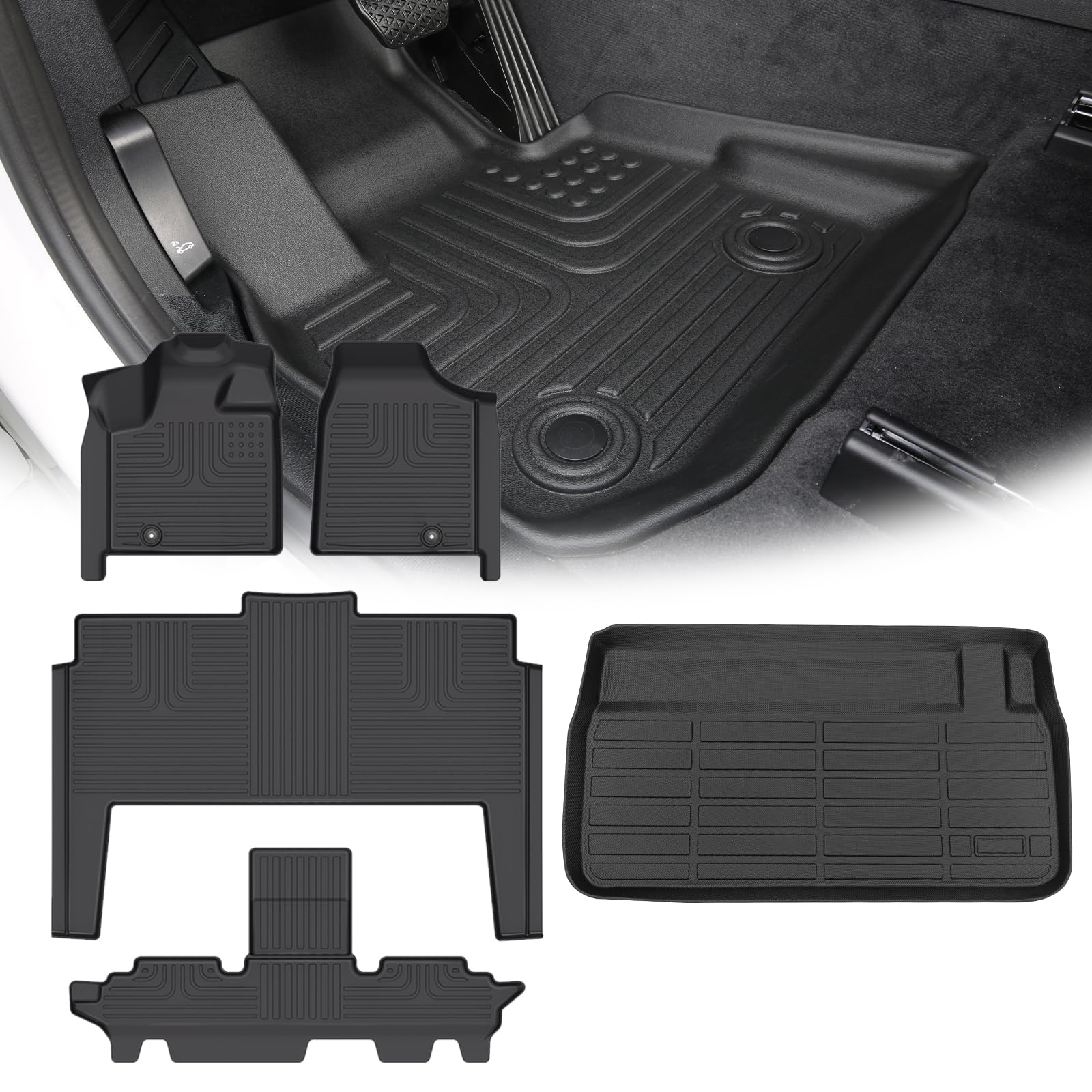 Norand All-Weather Floor Mats for Grand Caravan