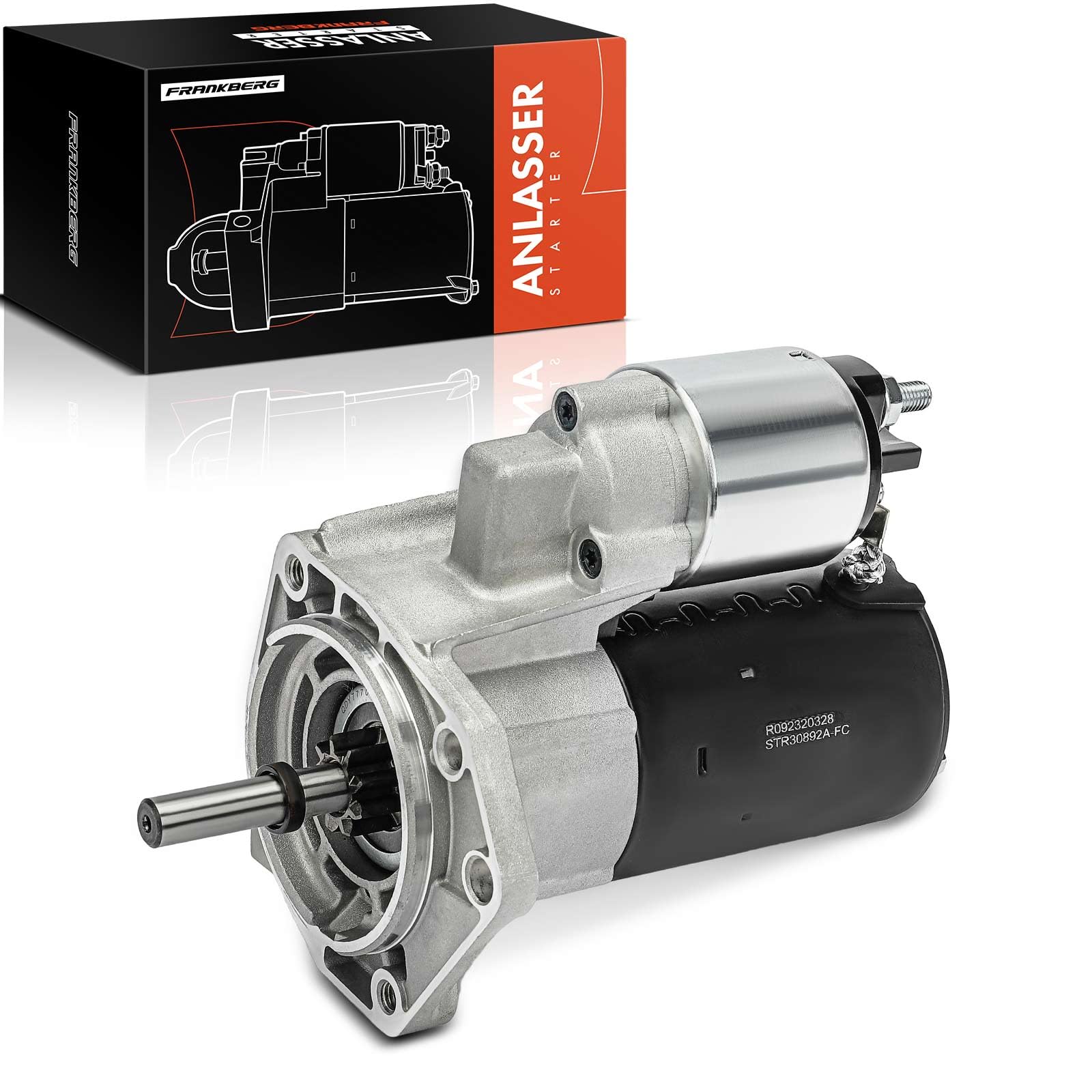 Frankberg Starter compatibile con Golf III 1991-1999 Polo 1994-2001 II 1995-2004 1998-2005 Cordoba 1994-2002 Ibiza II 1993-2002 Arosa 2000-2004