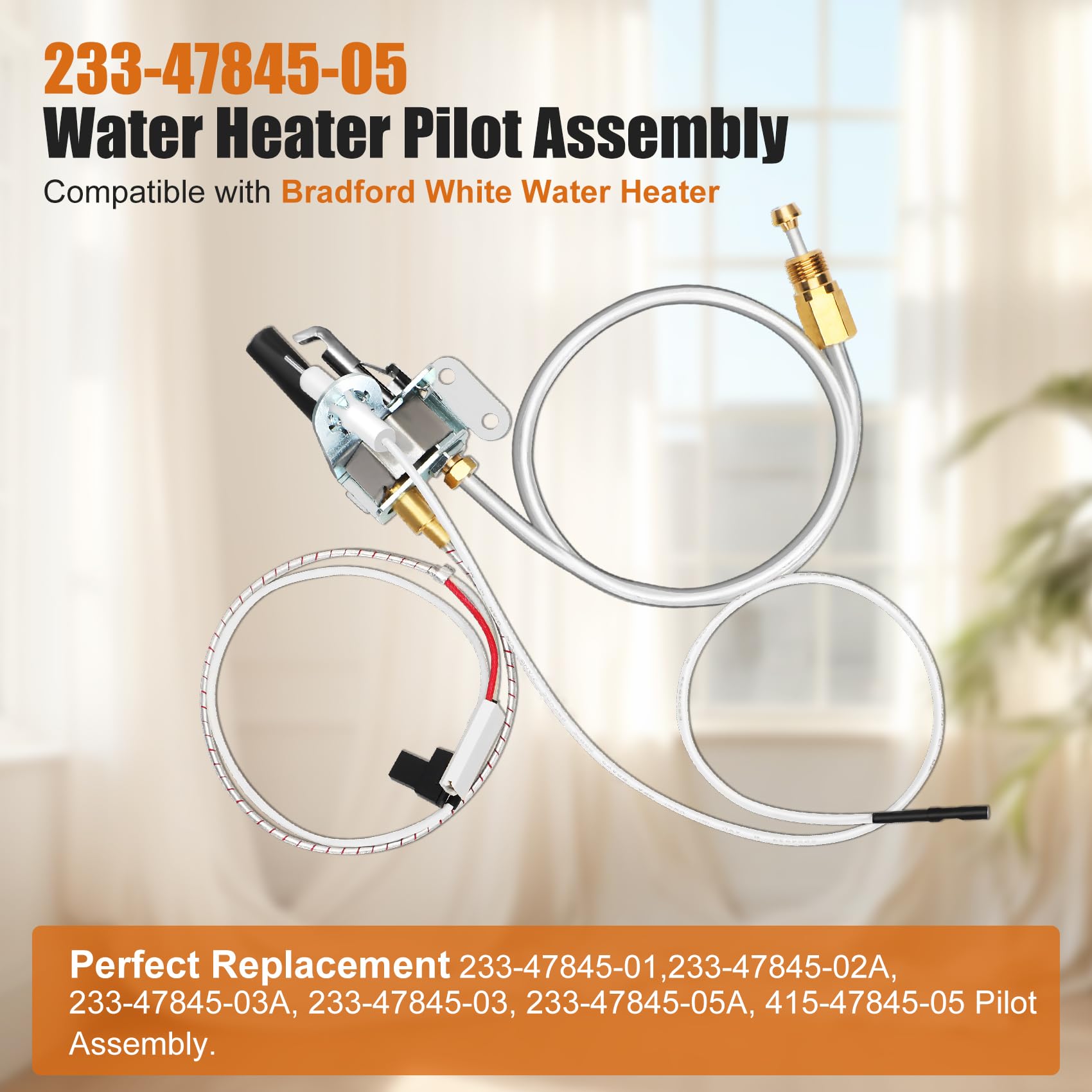 Thermocouple For Water Heater Cs8840 Pilot Assembly MENSI Pilot