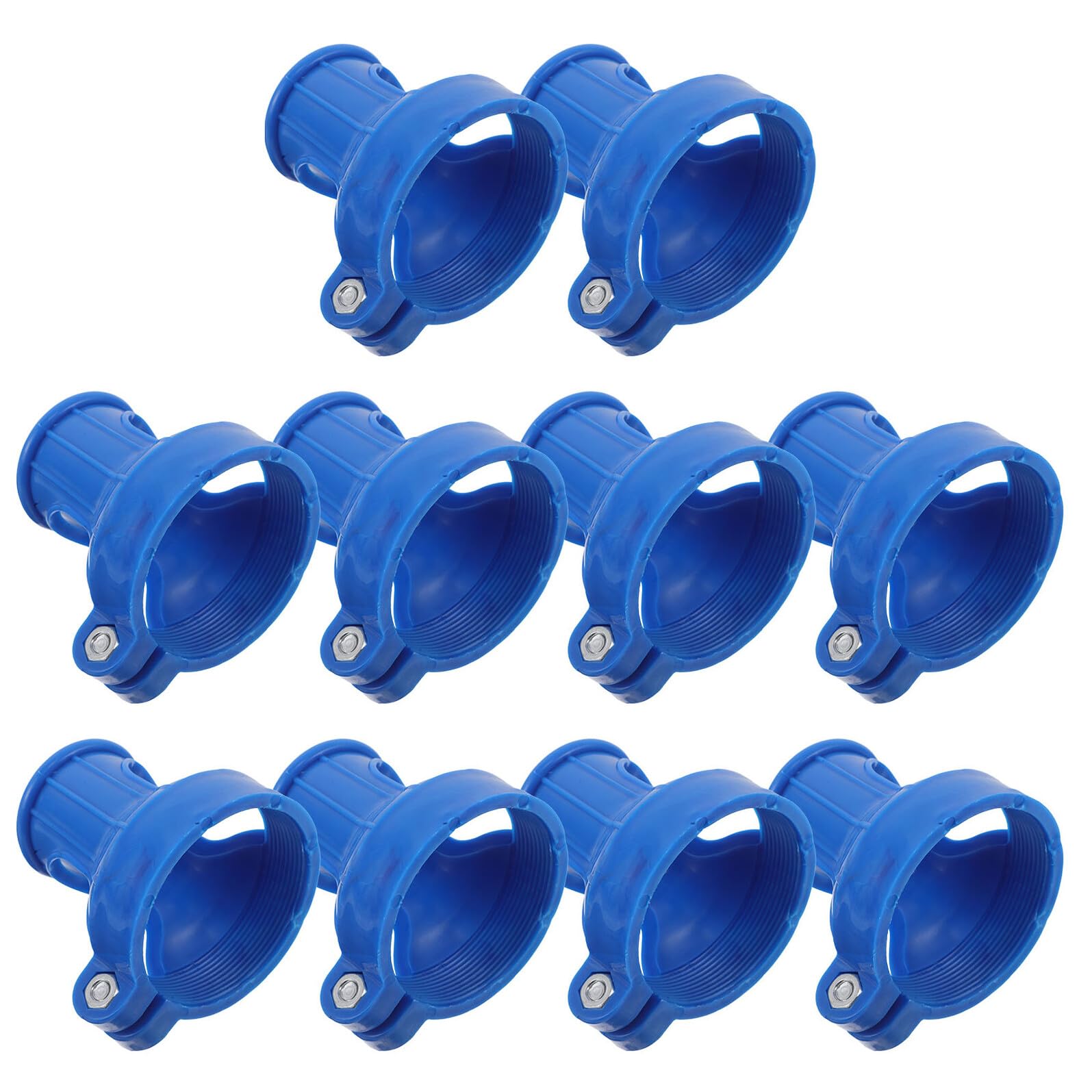 Bouchons de protection bleu pour bouteille d'oxygène lot de 10