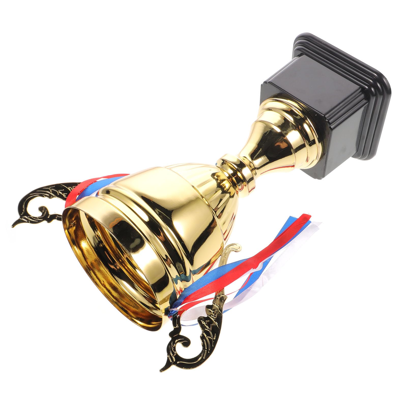 Trofeo de Competición Deportiva de Metal Dorado, Trofeo de Aleación para Torneo Escolar y Día de Atletismo, 1pieza
