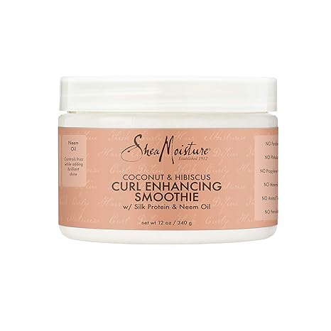 7 Best Curl Creams For 2C Hair For 2023 8 SheaMoisture Smoothie Curl Enhancing Cream for Thick, Curly Hair Coconut and Hibiscus Sulfate and Paraben Free 12 oz