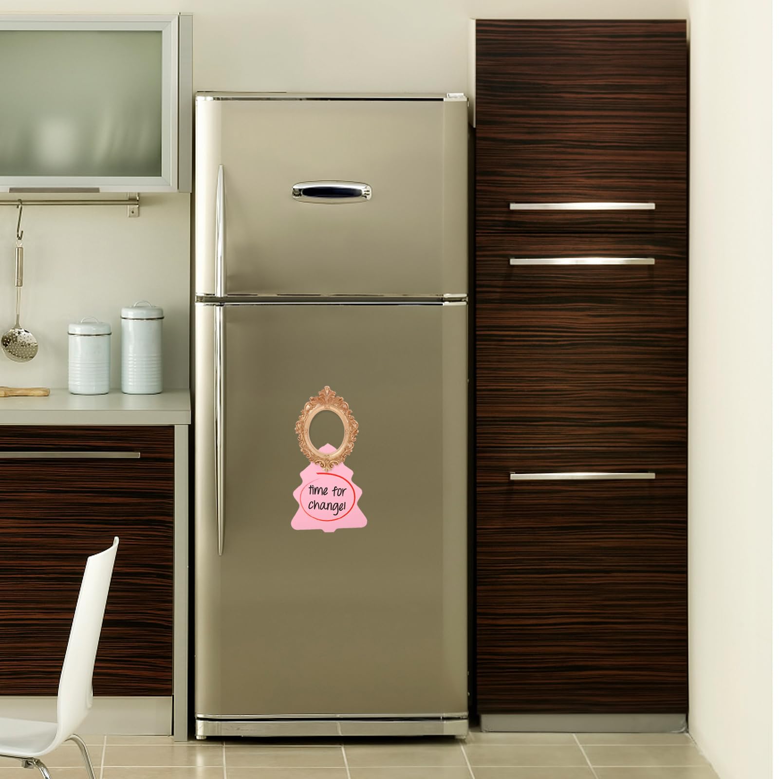 GLFLOW Retro Halloween Fotorahmen Magnet | Kühlschrank Magnet Holz Vintage 6x8 Cm Für Grusel-Deko