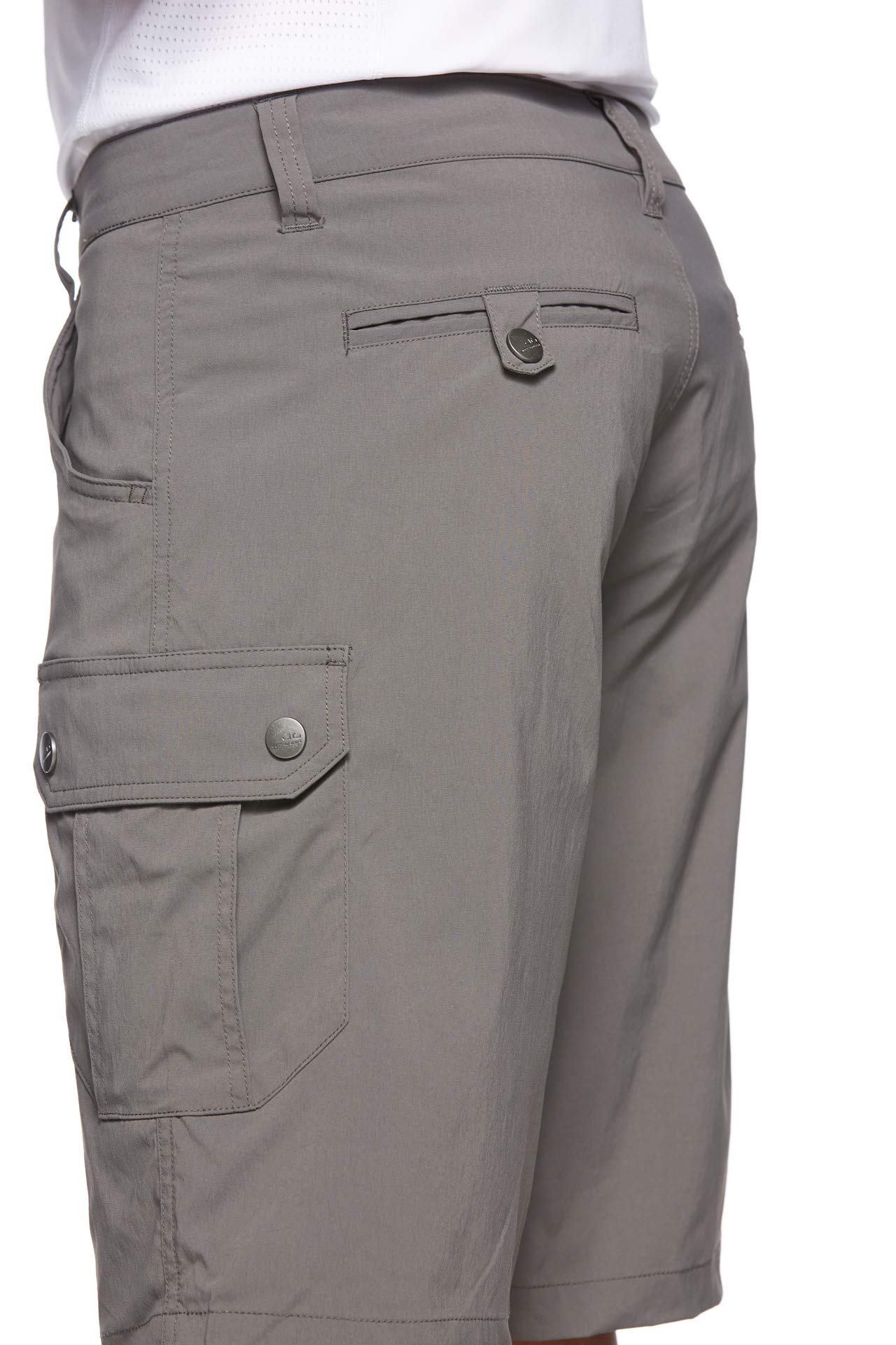 Jeff Green Herren Elastische Schnell Trocknende Leichte Kurze Cargo Outdoor Funktions Hose Stan