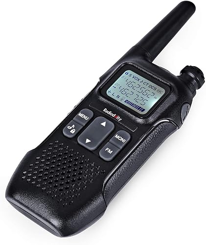 Miniatura 8 de Radioddity FS-T1 FRS Radio bidireccional Walkie Talkies de largo alcance sin licencia NOAA, 22 canales, 154 códigos de privacidad con auricular,