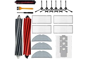 Roborock S8 Accessories 21-Pack for S8 Robot Vacuum: Dual Brush Roller Mop...