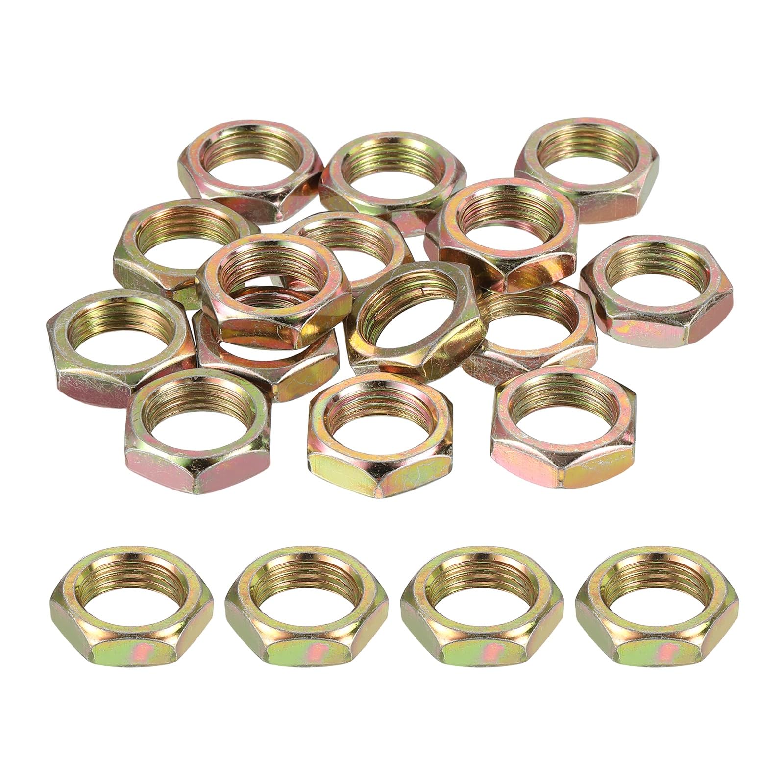 PATIKIL M16x1.5x7mm Steel Hex Nuts