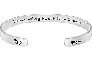 A Piece of My Heart is in Heaven Memorial Bracelet