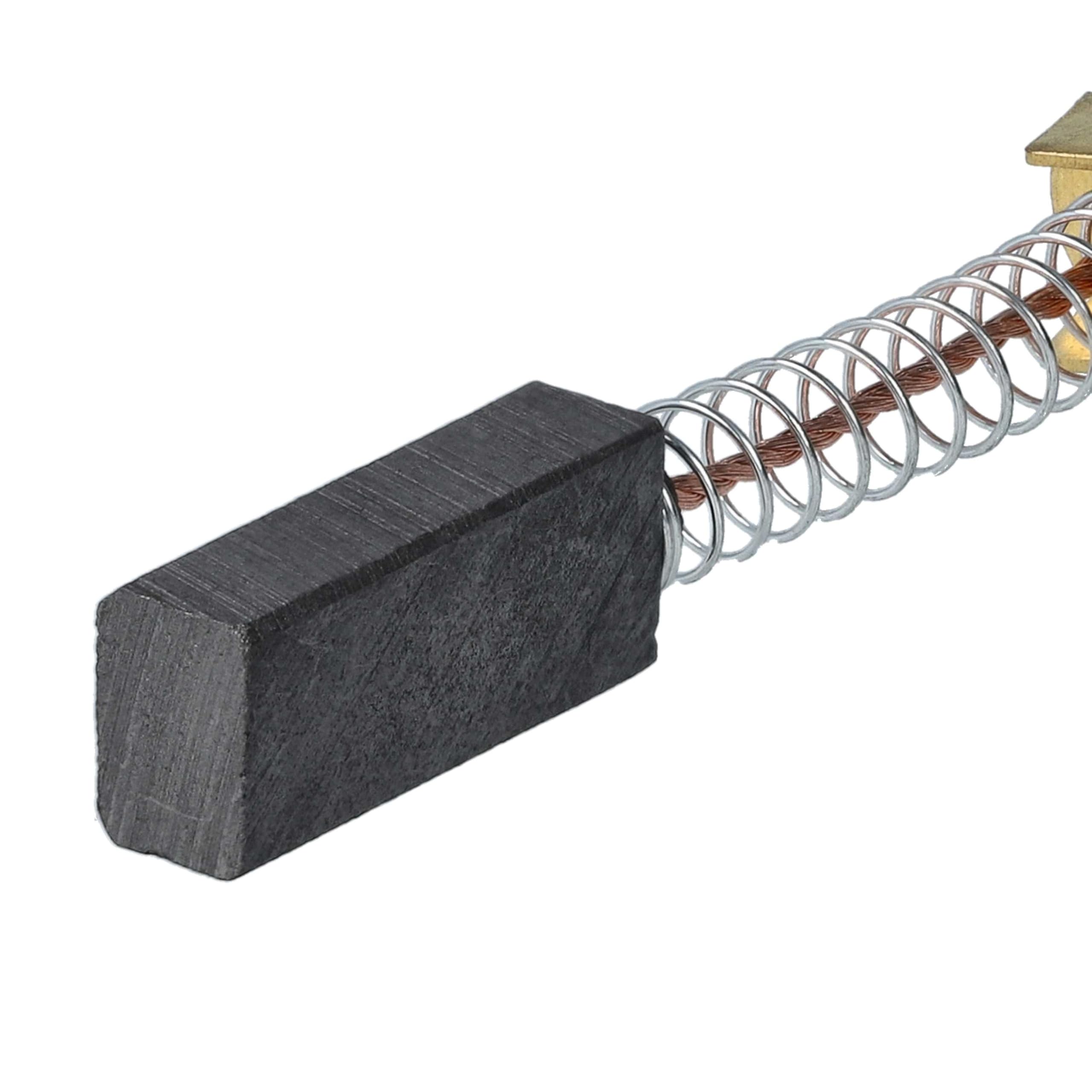 Lot De 2 Balais Charbons Moteur Pour Machine à Coudre Singer Type 20 U - Dimensions 22.5x9x6 Mm