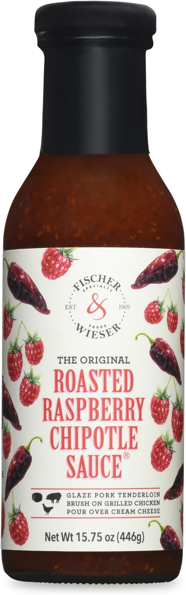 The Original Roasted Raspberry Chipotle Sauce, 15.75 Oz., Pack Of 2