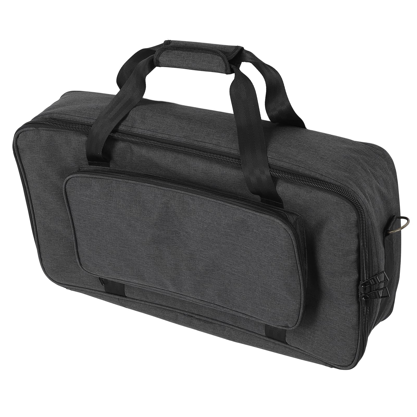 Annadue Bolsa para Pedalera con Efecto de Guitarra, Bolsa de Transporte Portátil de Tela Oxford con Bolsillos y Cremallera para Exteriores