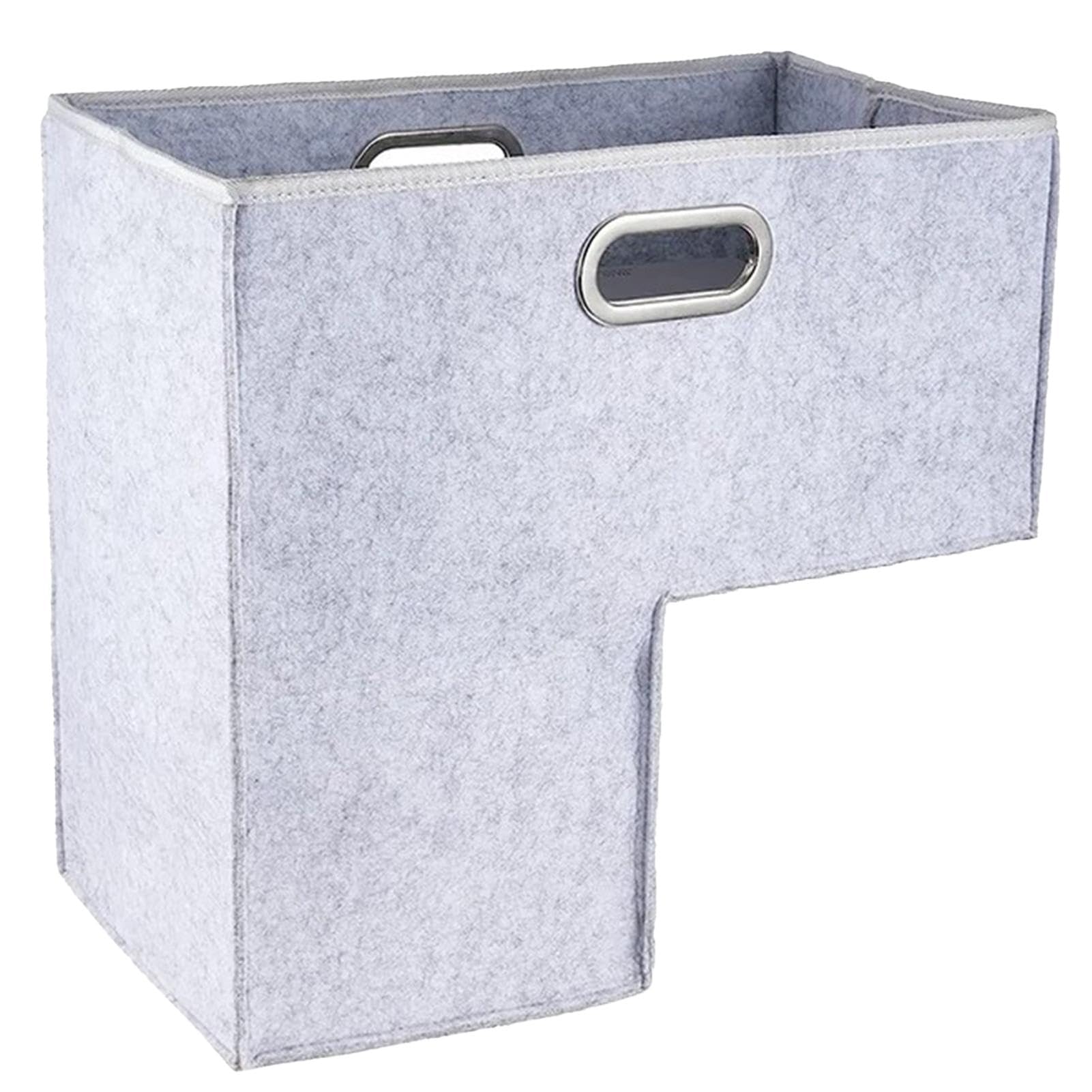 Cesta plegable para escalera, organizador de escaleras, cesta para escaleras, solución de organización de escaleras sin esfuerzo, el orden del hogar con una cesta de escalera resistente y