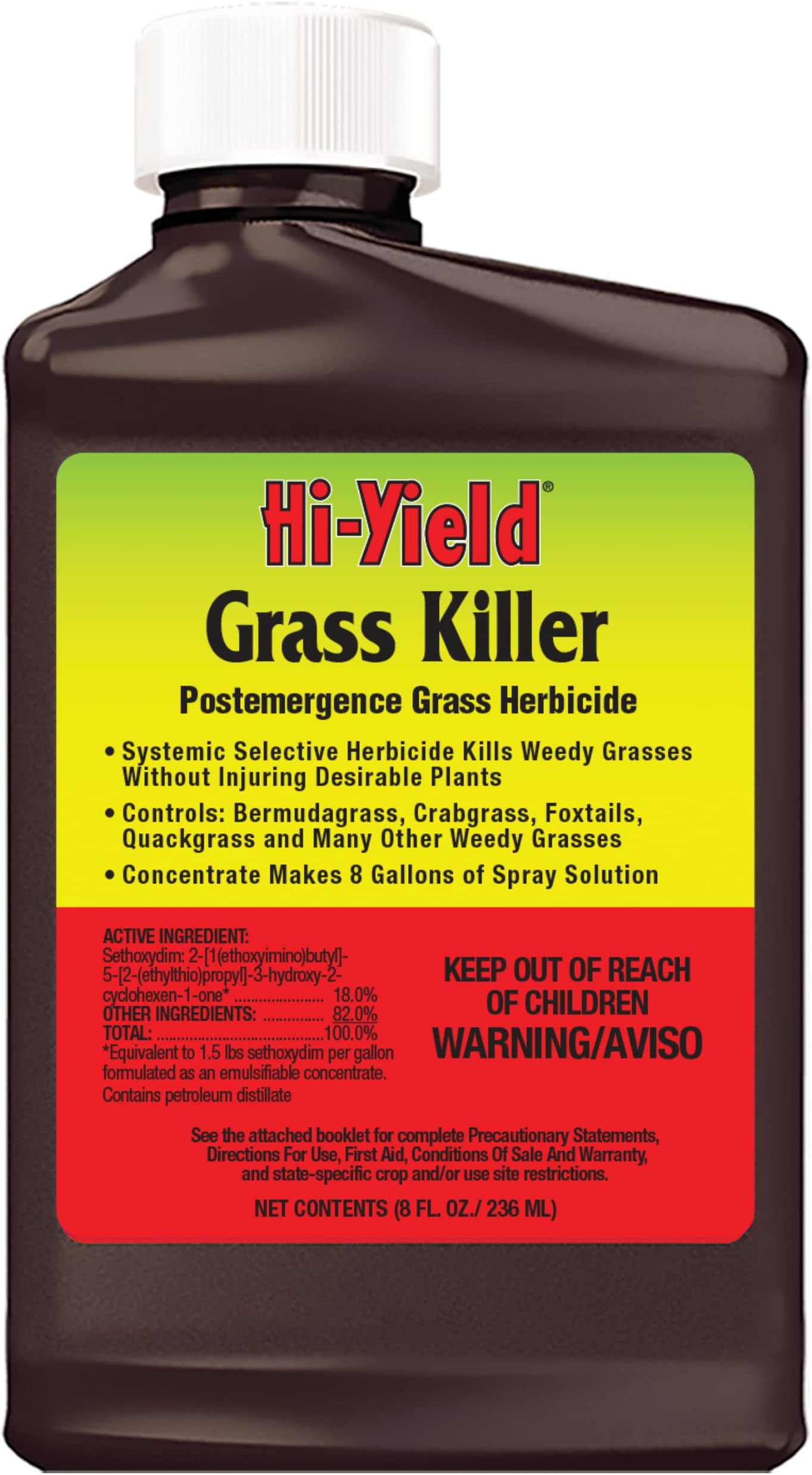 Hi-Yield (31134) Grass Killer Postemergence Grass Herbicide (8 oz)