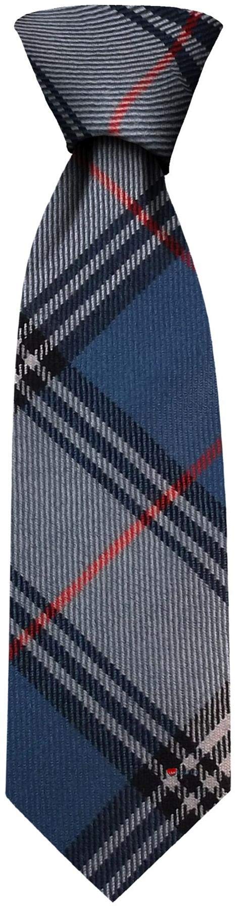 I LUV LTD Gents Neck Tie Kinnaird Ancient Tartan Lightweight Scottish Clan Tie