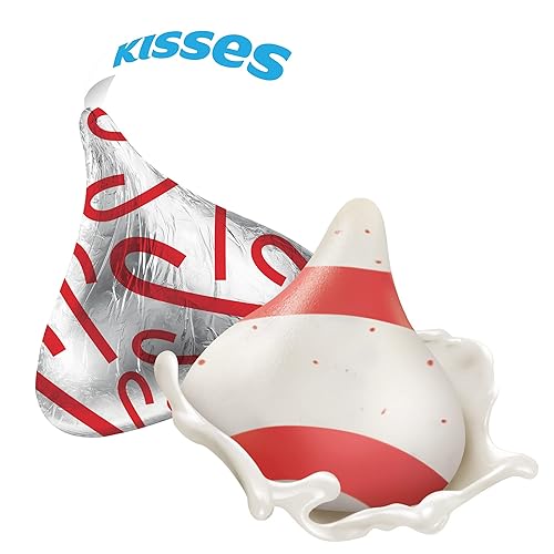 Miniatura 3 de Hershey's KISSES Candy Cane Holiday & Christmas Candy, 6.35 oz