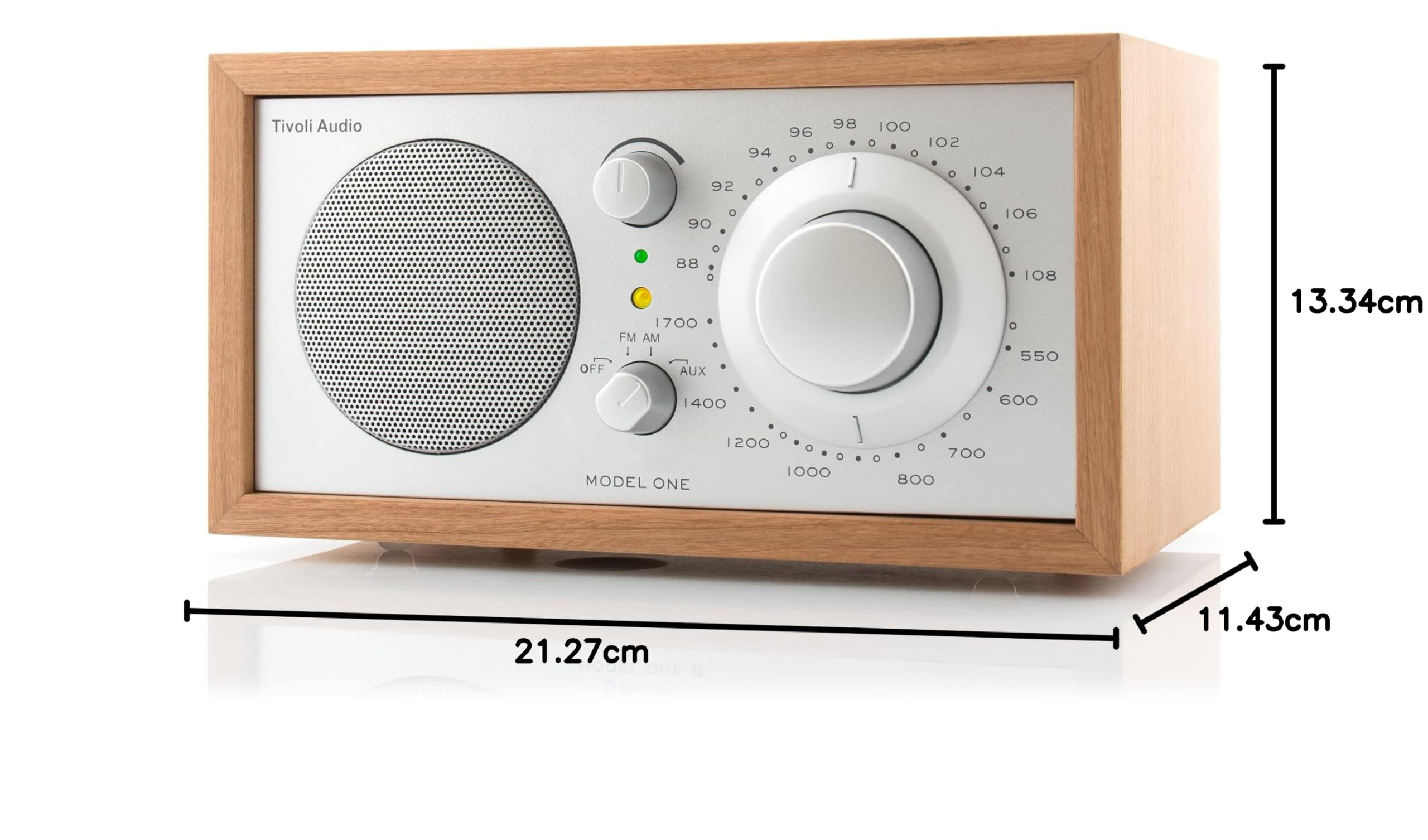 Tivoli Audio Radio FM/Am Model One (Madera de Cerezo/Plata)