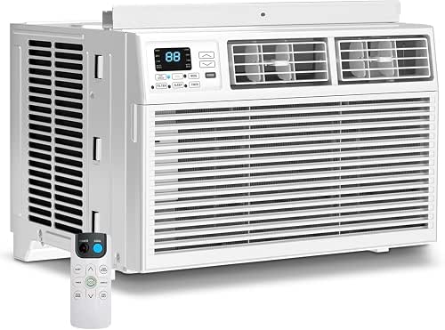 Electactic Window Air Conditioner, 8000 BTU Window AC Unit, Cools