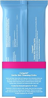 Cetaphil Gentle Skin Cleansing Cloths, 50 ct