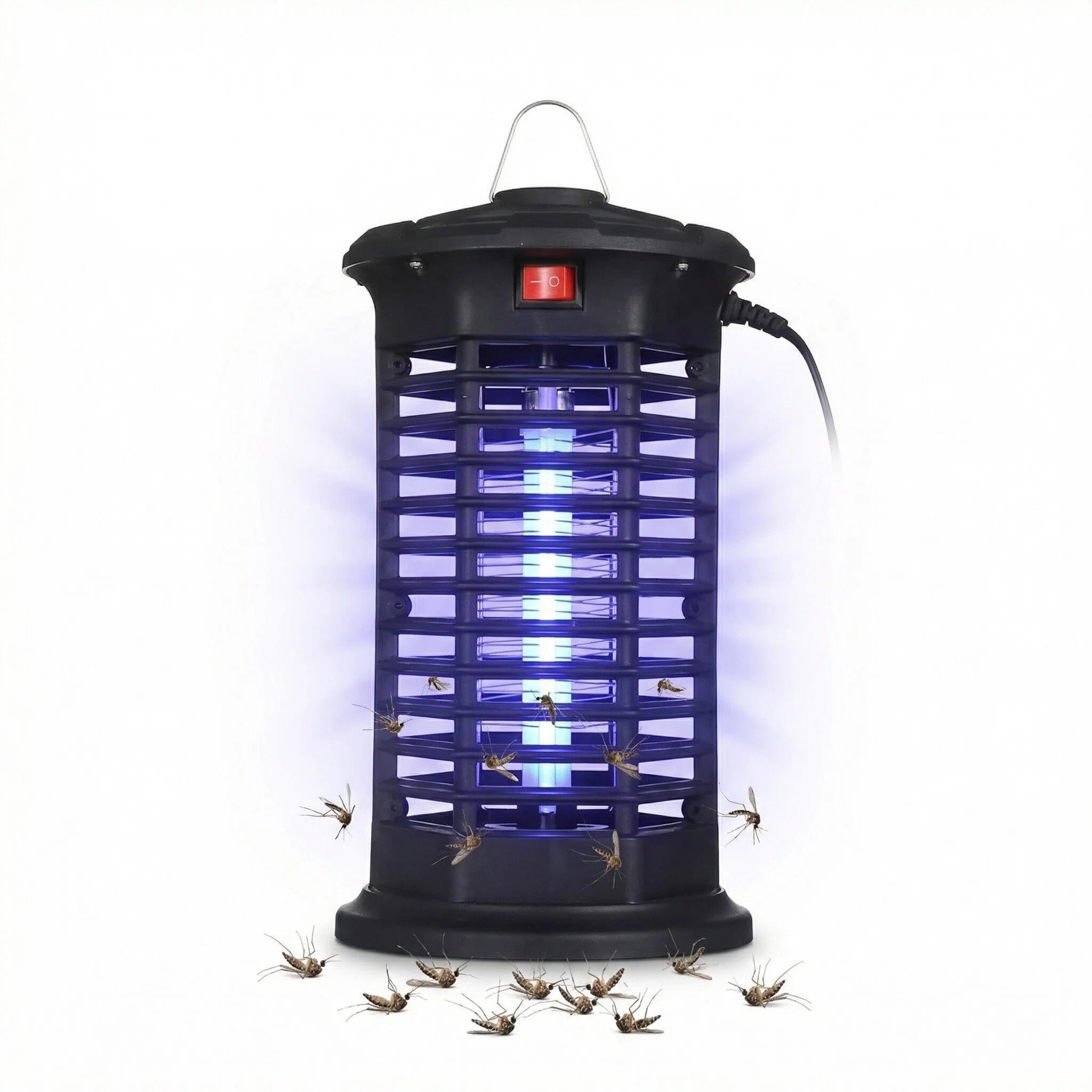 Electric Bug Zapper, Fly Zapper Bug Zapper Insect Pest Fly Kille/r, Waterproof Mosquito Kille/r, Electric Mosquito Zapper for Indoor and Outdoor, Fly Trap Fly Kill/er Fruit Fly Trap