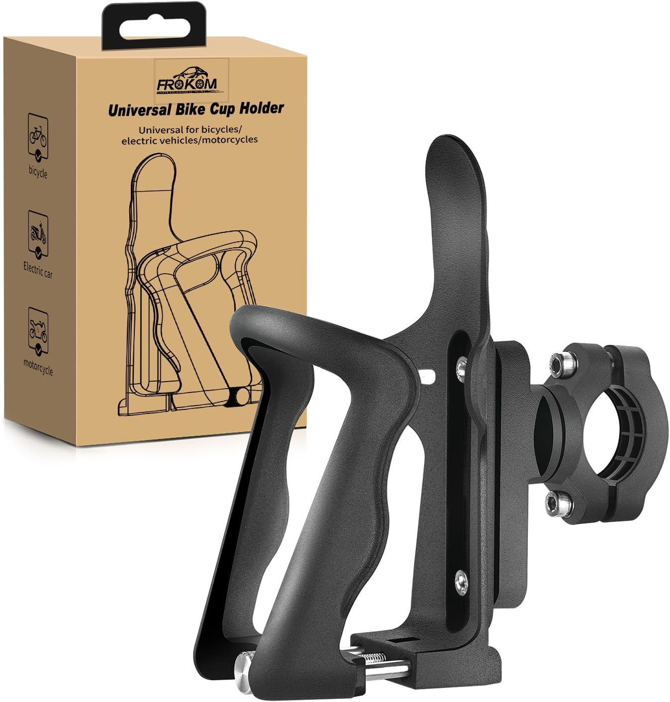 ABC Sidewinder by BiKASE Side Loading Any Bottle Cage