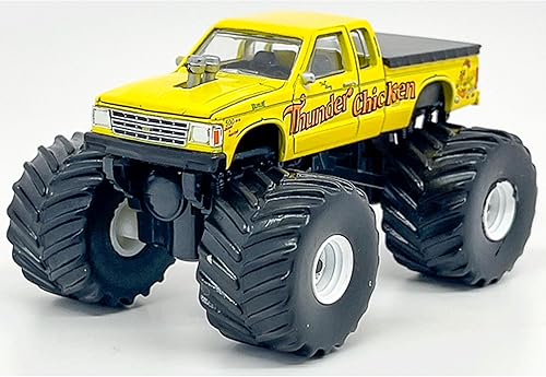 Miniatura 2 de Greenlight 1989 Chevy S-10 Thunder Chicken, [Amarillo] Kings of Crunch Series 9