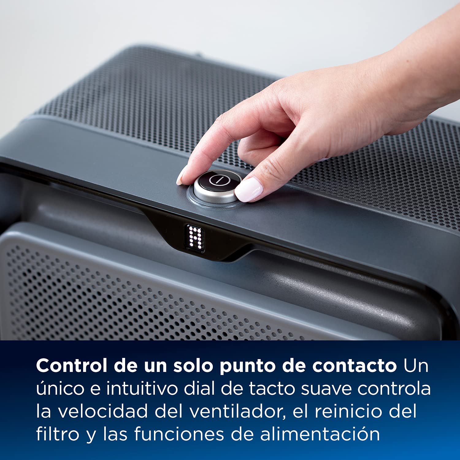 AirCare220 de BISSELL | DETECTA Y LIMPIA LOS CONTAMINANTES Y OLORES DOMÉSTICOS | Purificador de aire | 3001N