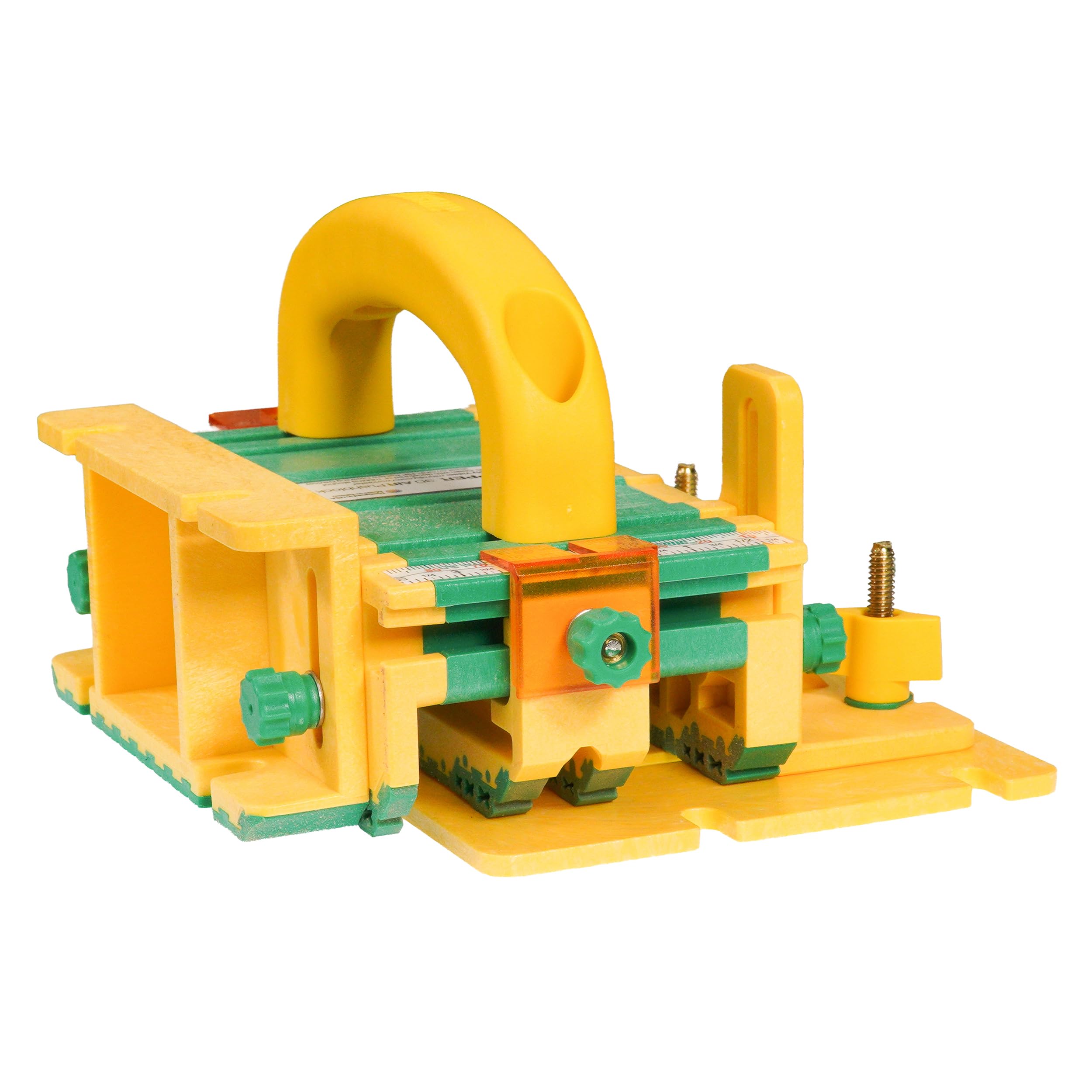 MICROJIG GRR-RIPPER - Bloque de empuje para sierra de mesa para corte de precisión, herramienta de seguridad para carpintería con control de agarre mejorado, compatible con enrutador y ensambladora