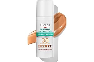 Eucerin Sensitive Mineral Face Tinted Sunscreen Lotion