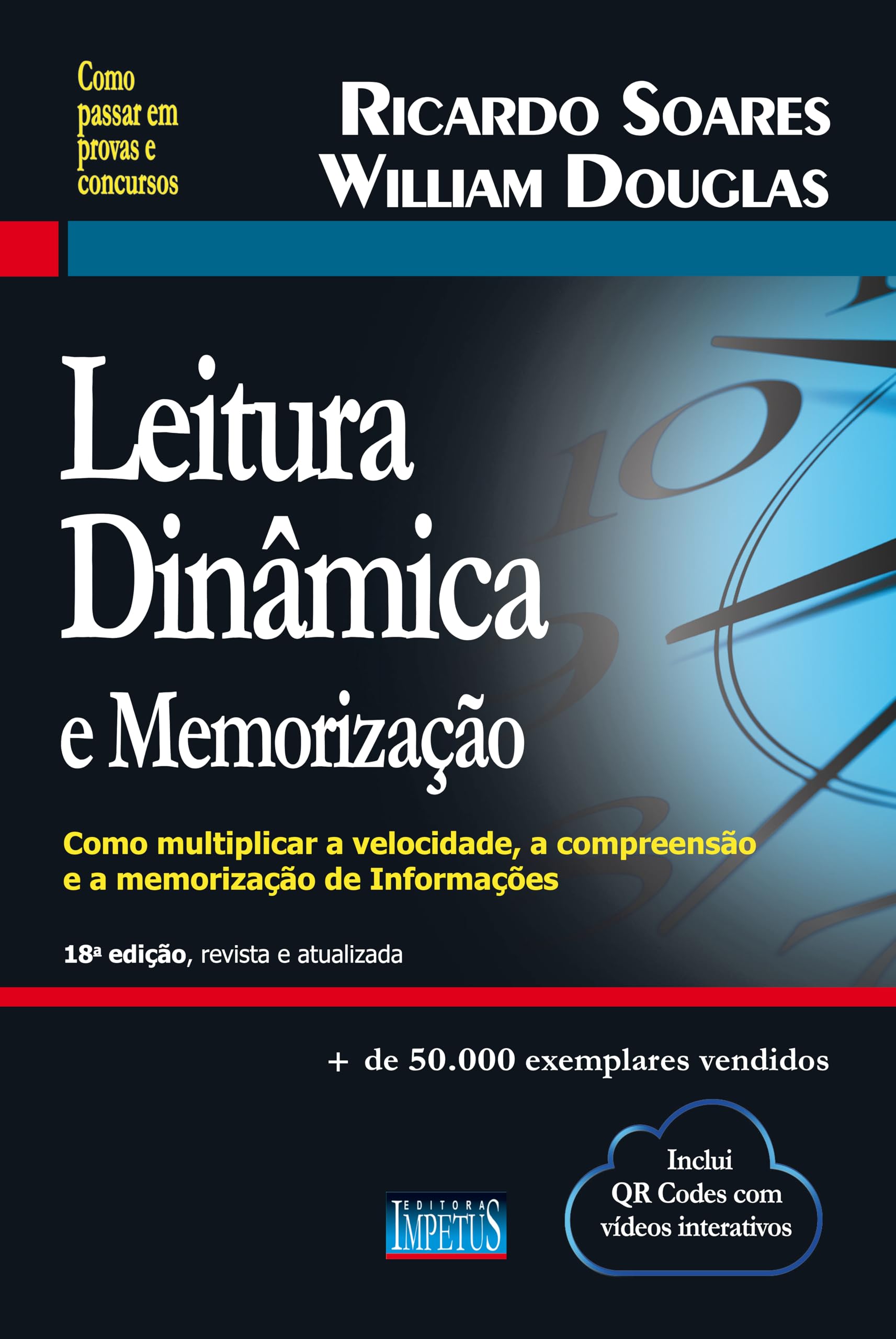 Capa do livro Leitura Dinâmica e Memorização - 18ª edição
